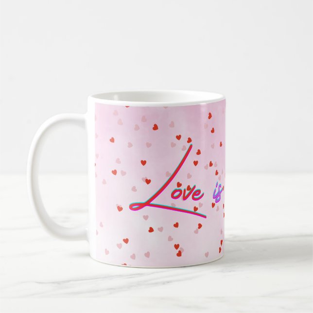 Caneca De Café O amor é a resposta (Esquerda)