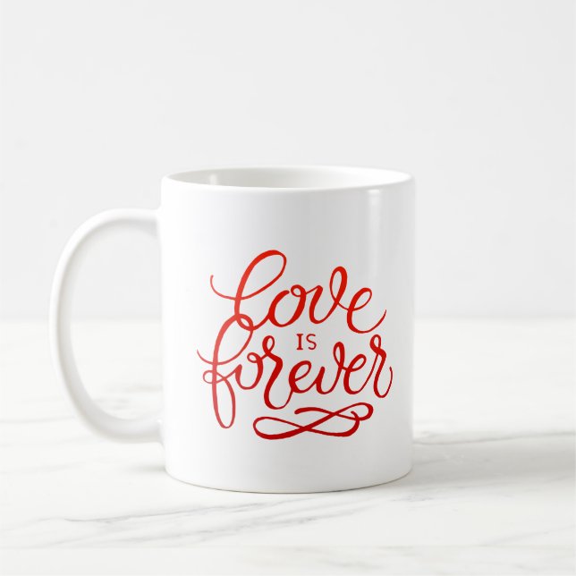 Caneca De Café o amor é eterno (Esquerda)
