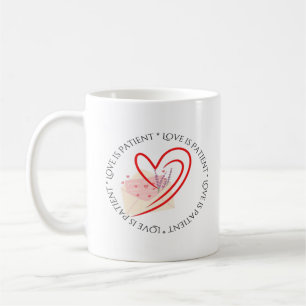 Caneca De Café O Amor é Paciente Estética Limpa