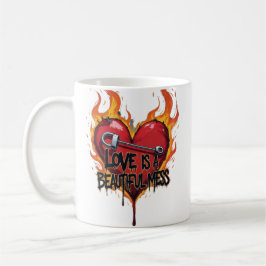 Caneca De Café o amor é uma bela bagunça para o namorados