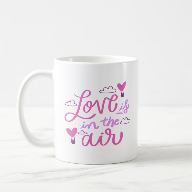 Caneca De Café o amor está no ar (Esquerda)