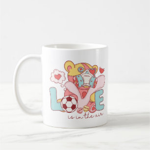 Caneca De Café O amor está no ar