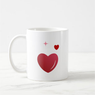 Caneca De Café O amor está no ar (branco)