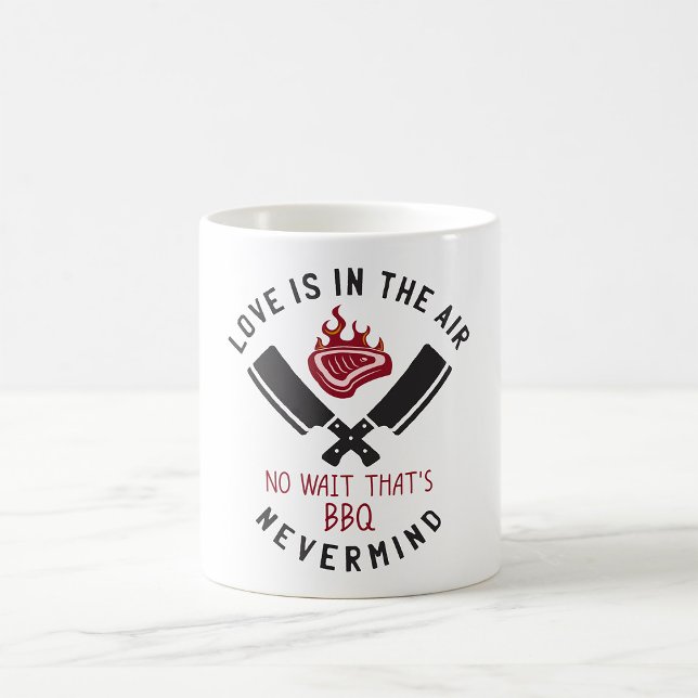 Caneca De Café O Amor Está No Ar Churrasco (Criador carregado)