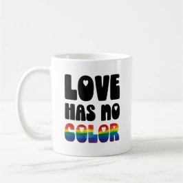 Caneca De Café O Amor Não Tem Cor