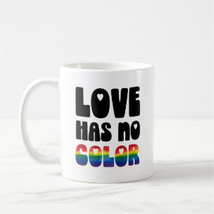 Caneca De Café O Amor Não Tem Cor