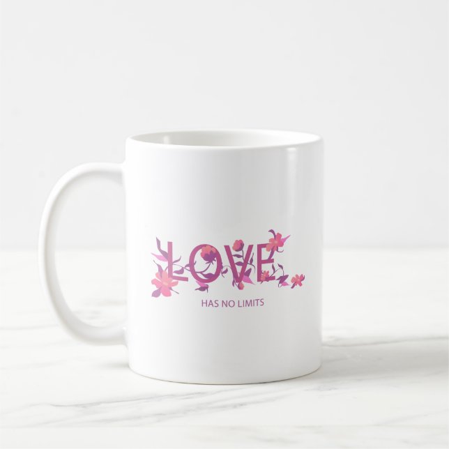 Caneca De Café o amor não tem limites (Esquerda)