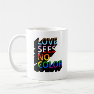 Caneca De Café O amor não vê cor