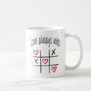 Caneca De Café O amor sempre vence
