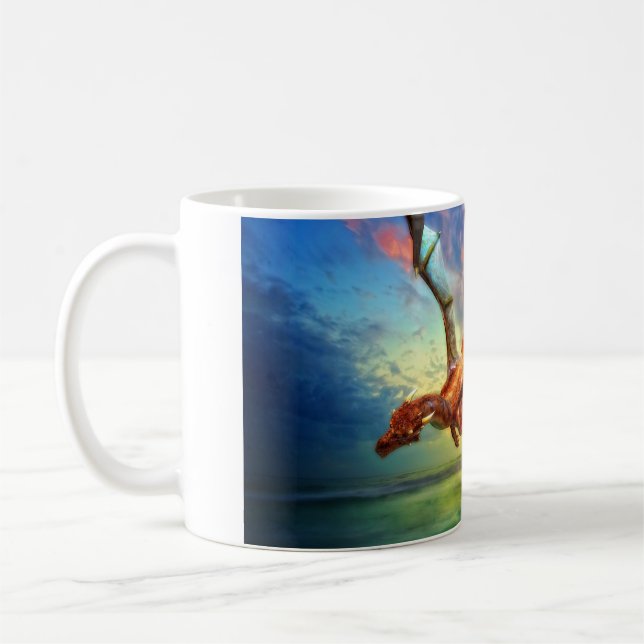 Caneca De Café O ano do dragão (Esquerda)