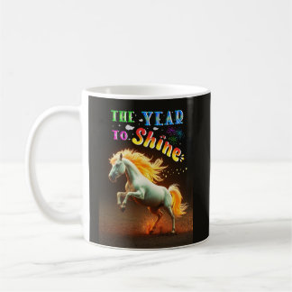 Caneca De Café O Ano Para Brilhar