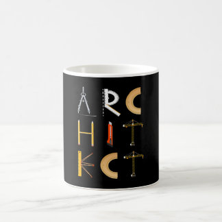 Caneca De Café O Arquiteto Legal Novelty Landscapers, os estudant