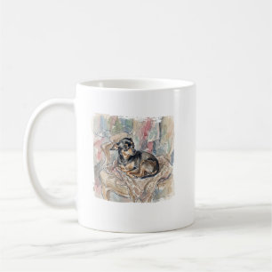 Caneca De Café O Assassino Miniaturizado: Terrier de Brinquedo em