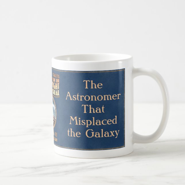 Caneca De Café O astrónomo que colocou mal a galáxia (Direita)