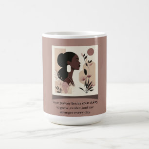 Caneca De Café O Aumentar Mais Forte
