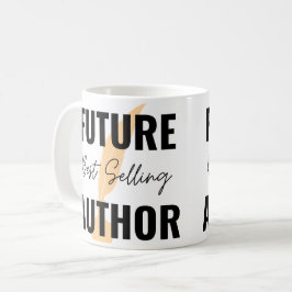 Caneca De Café O Autor Mais Vendido Futuro Mug