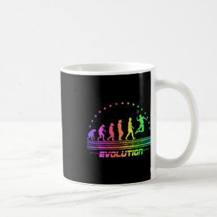 Caneca De Café O Badminton Evolui O Trapaceiro Masculino