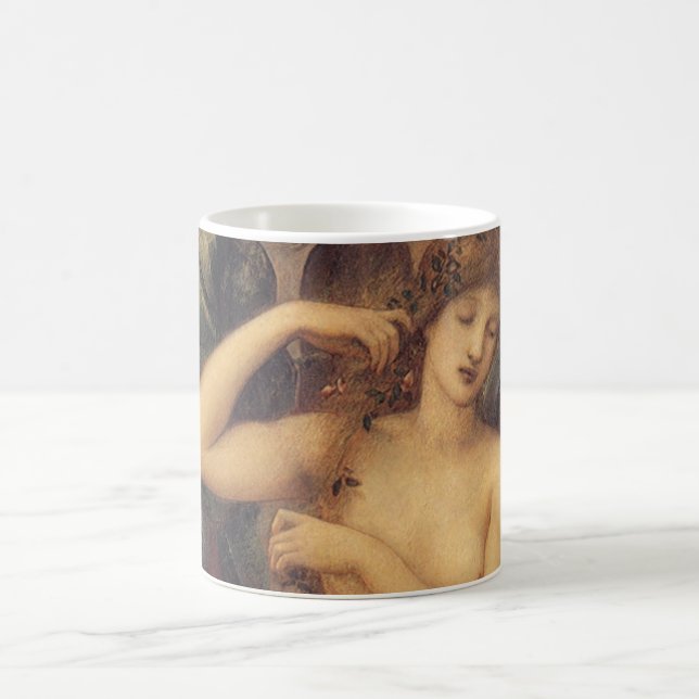 Caneca De Café O Banho de Vênus de Sir Edward Coley Burne-Jones (Centro)