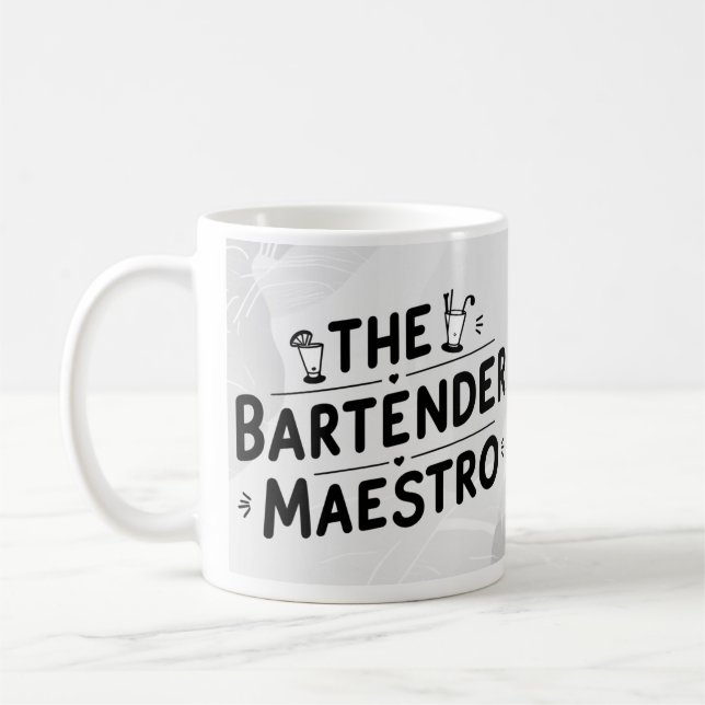 Caneca De Café O barman Maestro  (Esquerda)