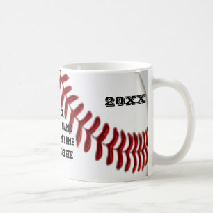 Caneca De Café O basebol agride 3 caixas de texto para o jogador