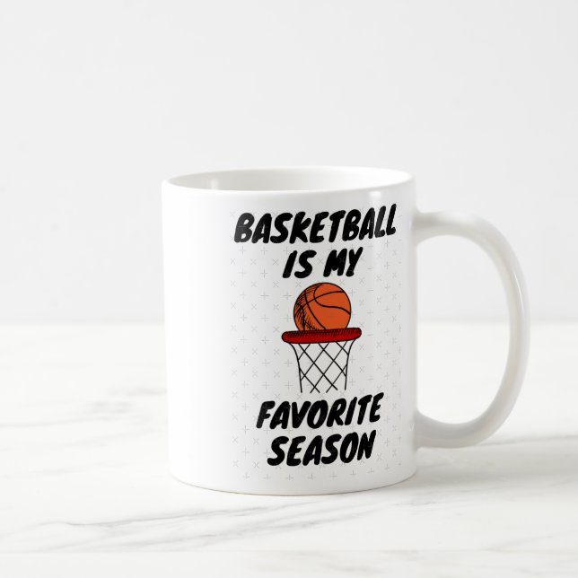 Caneca De Café O Basquete É A Minha Época Favorita 8 (Direita)