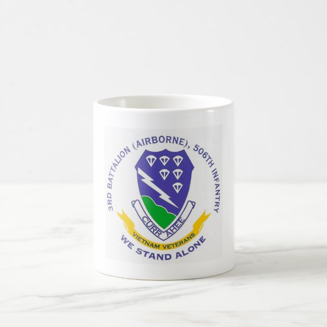 Caneca De Café ó Batalhão, 506th copo dos Inf "Currahees" - (Centro)