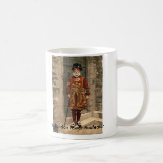 Caneca De Café O Beefeater da torre de Londres