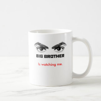 Caneca De Café O big brother está olhando-me