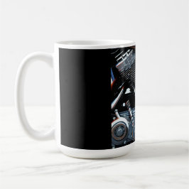 Caneca De Café O Big Twin - Motor de Moto