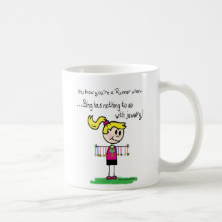 Caneca De Café O Bling do corredor