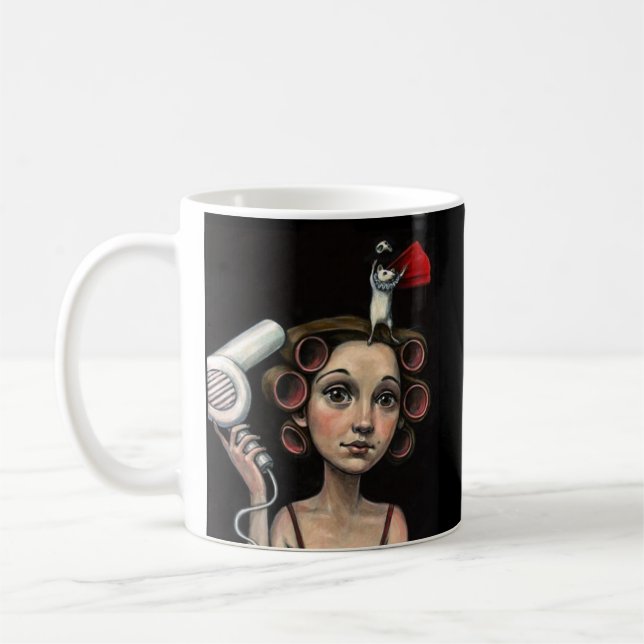 Caneca De Café O Bloggess é meu copiloto (Esquerda)