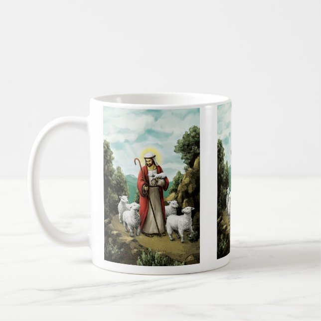 Caneca De Café O Bom Pastor (Esquerda)