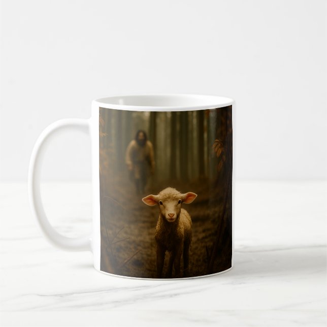 Caneca De Café O Bom Pastor e a Ovelha Perdida (Esquerda)