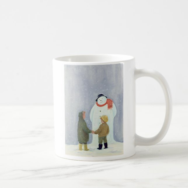 Caneca De Café O boneco de neve (Direita)