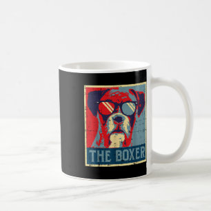 Caneca De Café O Boxer Obama Poster Vintage Animal Pet Dog Love