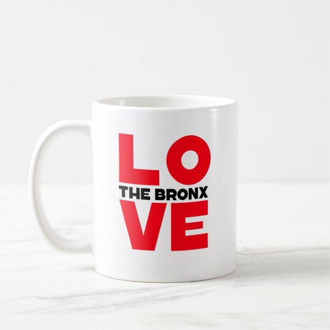 Caneca De Café O Bronx Love Coffee Mug (Esquerda)