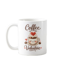 O Café É Meu Namorado – Design Fofo para Amantes d