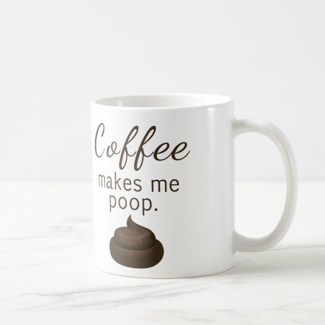 Caneca De Café O café faz-me o tombadilho (Direita)