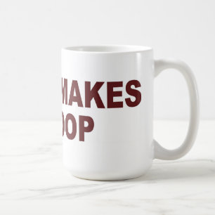 Caneca De Café O café faz-me o tombadilho - caneca/copo