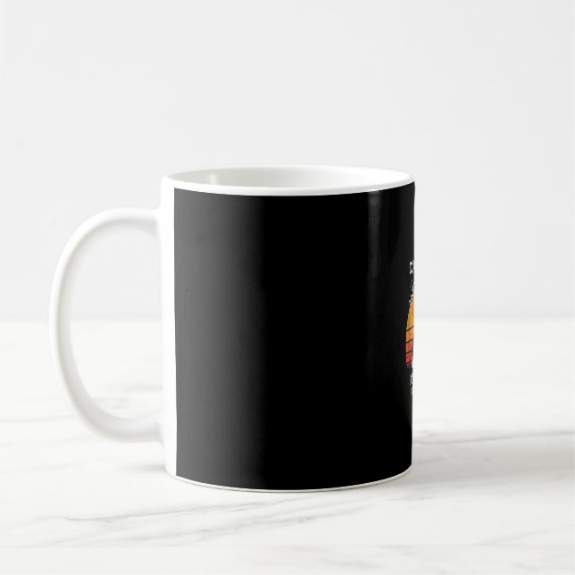 Caneca De Café O café preto engraçado, soletrado para trás, é eef (Esquerda)