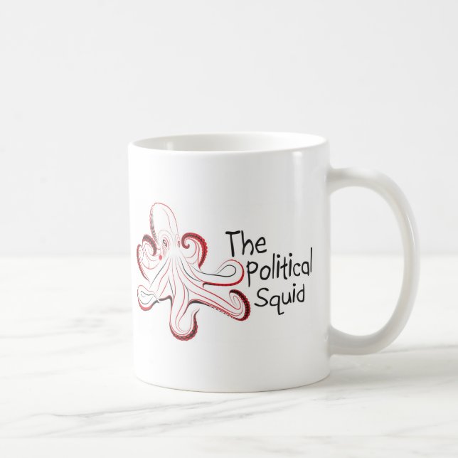 Caneca De Café O calamar político (Direita)