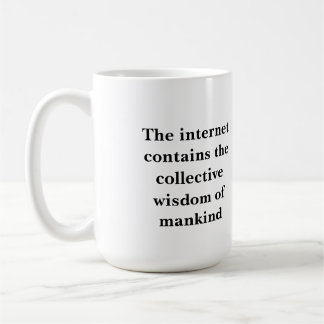 Caneca De Café O Cálice do Filósofo do Humor Seco, ie.