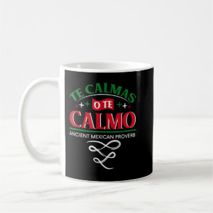 Caneca De Café O Calmas O Auto-falante espanhol Engraçado Calmo M