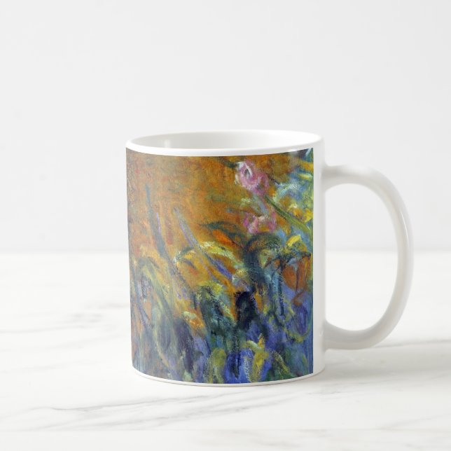 Caneca De Café O Caminho Através das Irrisões por Claude Monet (Direita)