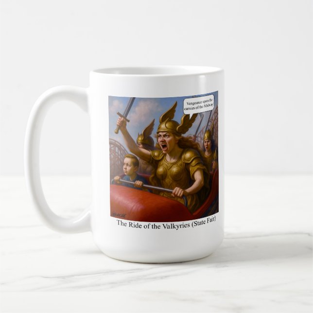 Caneca De Café O Caminho das Valquírias (Feira do Estado) (Esquerda)