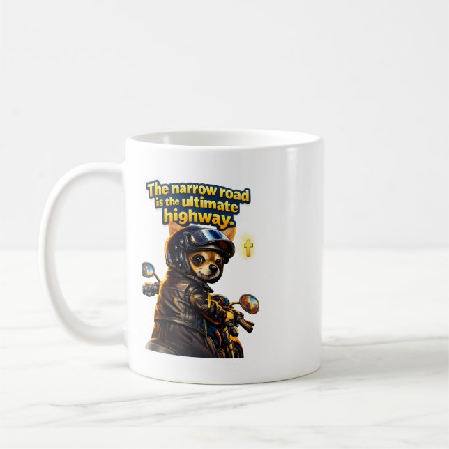 Caneca De Café O caminho estreito - Cristão (Esquerda)