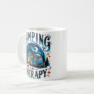 Caneca De Café O camping é minha terapia