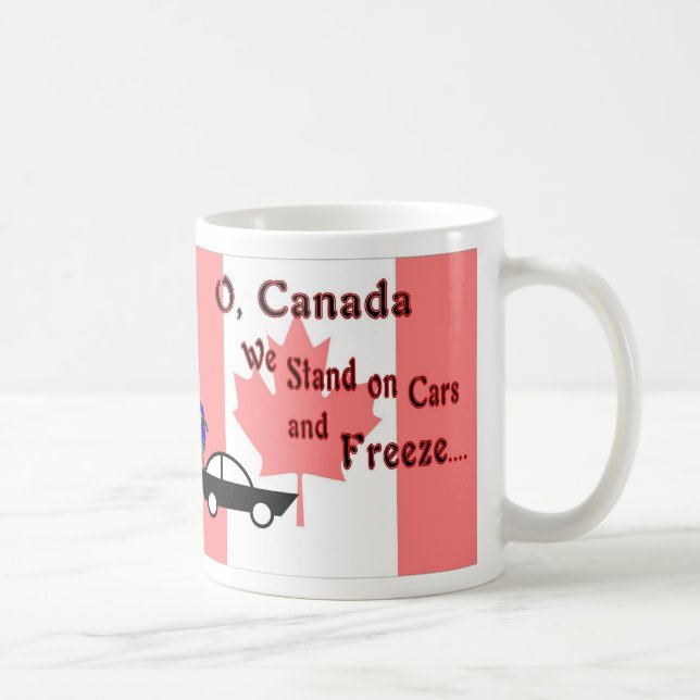 Caneca De Café O Canadá (Direita)