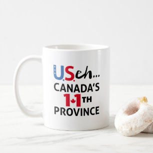 Caneca De Café O CANADÁ não se destina à venda à província de 11