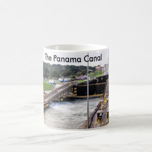 Caneca De Café O canal do Panamá, fotografia alta de Def